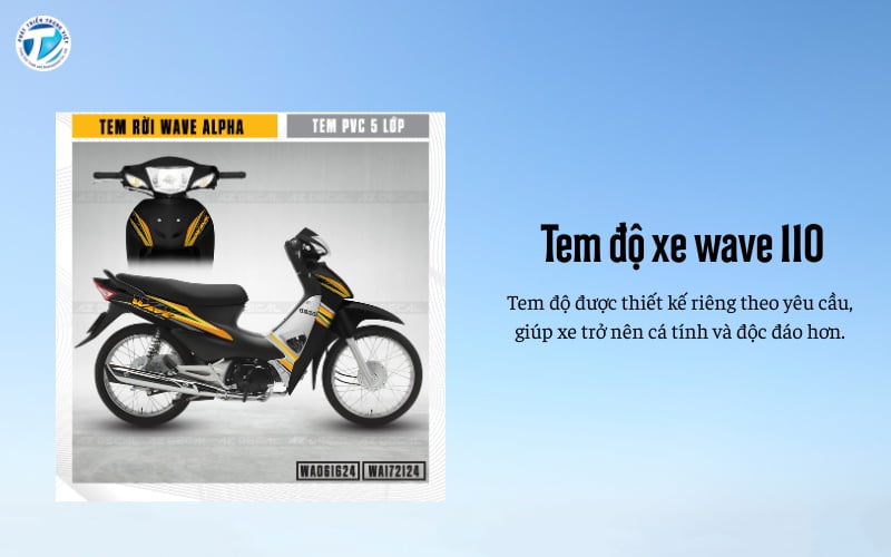 Tem độ xe wave 110